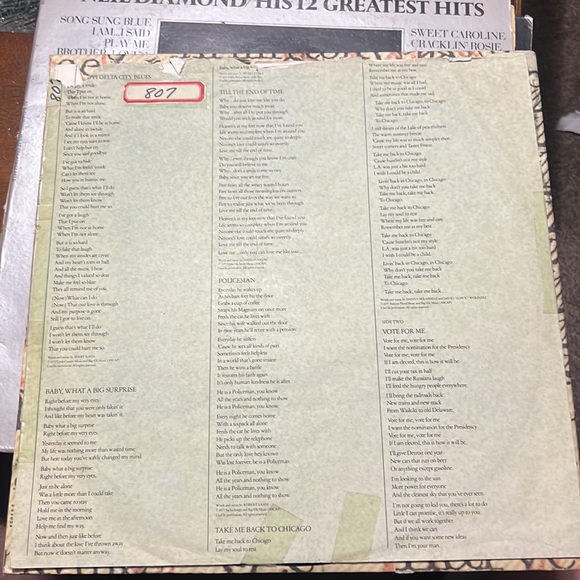 Chicago - 'Wilmette Evanston' Vinyl Record - Picture 6 of 7